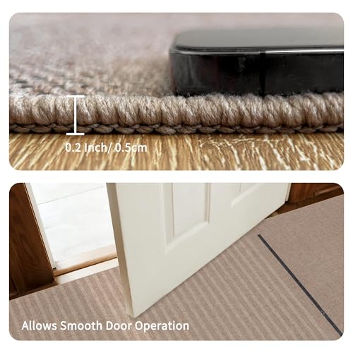 50% Off Arvenchy Washable Jute Rug for Living Room & Patio - Image 2