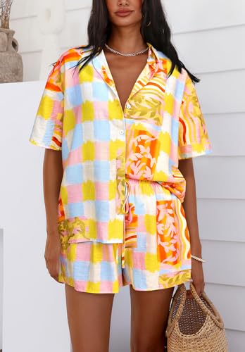 60% Off PRETTYGARDEN Women's Printed Summer 2-Piece Set - Image 2