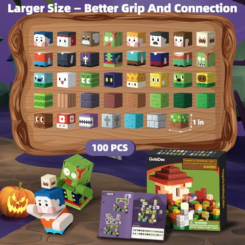 50% Off GobiDex 100PCS Magnetic Building Blocks STEM Toy - Image 2
