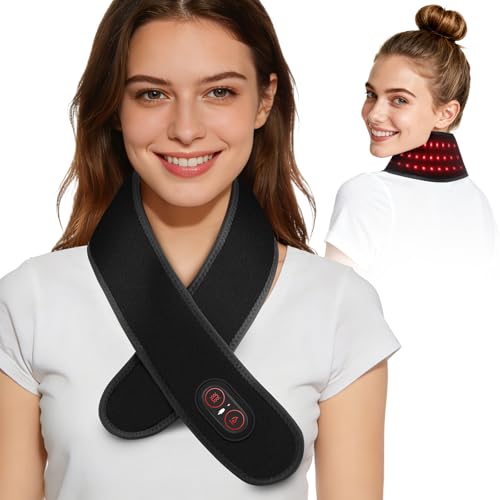 40% Off Cordless Neck Heating Pad with Red Light Therapy - Image 1