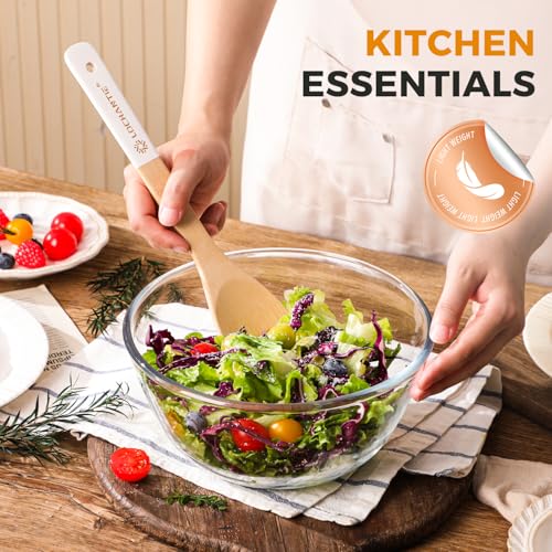 50% Off Bamboo Wooden Utensil Set for Nonstick Cookware - Image 2