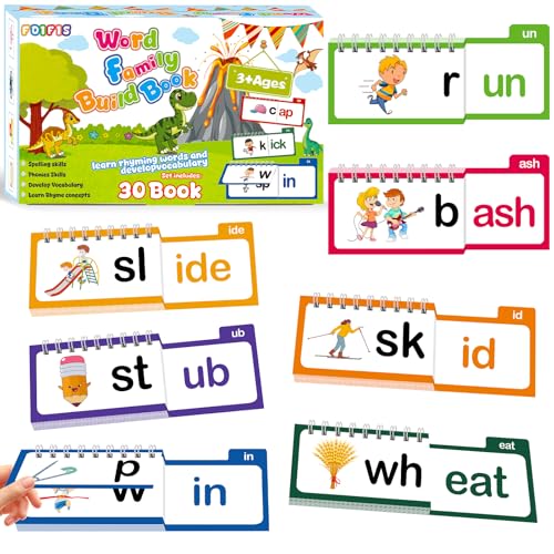50% Off Dinosaur Phonics Flip Book for Kids Ages 3-8 - Image 1