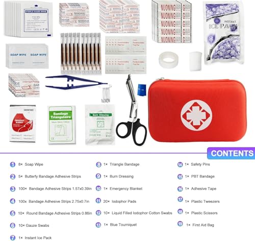 50% Off 275-Piece First Aid Kit for Car, Home & Travel - Image 2