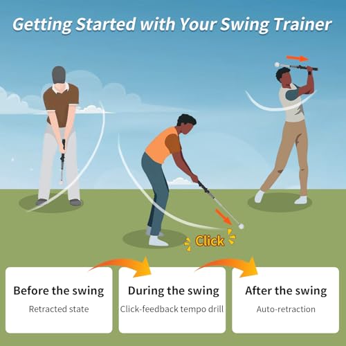 Save 33% on OCES Retractable Golf Swing Trainer with Code - Image 2