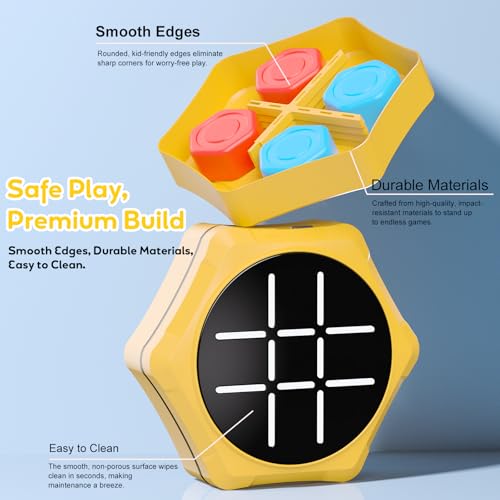 50% Off VORQXIN Handheld Tic Tac Toe Game - 5-in-1 Brain Teaser - Image 4