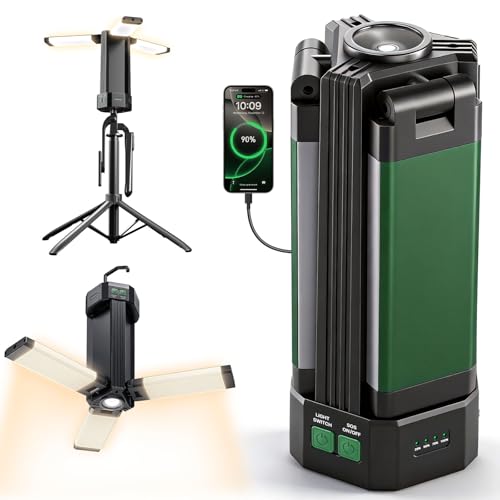 50% Off Rechargeable Camping Lantern with Power Bank - Image 1