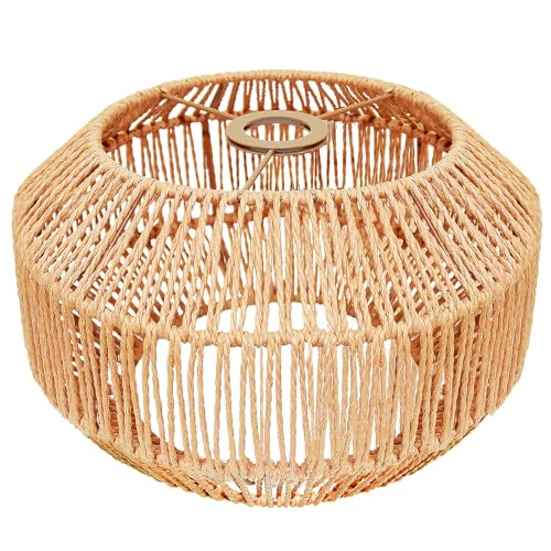 50% Off Boho Rattan Lamp Shade with Code QF6RBZIM - Image 1