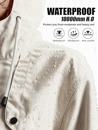 40% Off PITINAN Women's Waterproof Hooded Raincoat & Windbreaker - Image 2