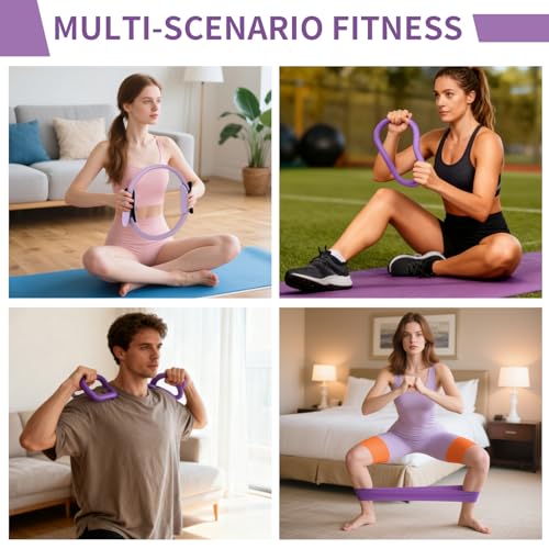 Pilates Kit for Women: 12-Piece Home Workout Equipment Set - Image 5