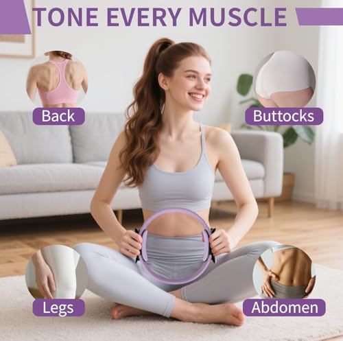 Pilates Kit for Women: 12-Piece Home Workout Equipment Set - Image 7