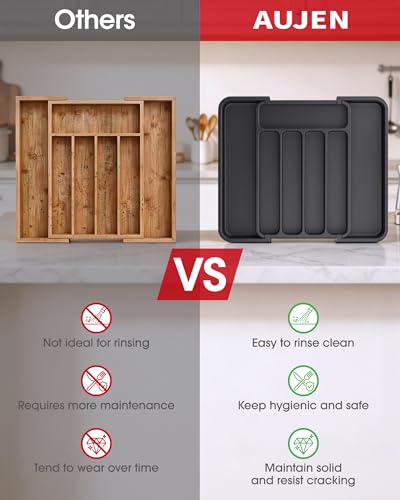 Save 39% on Aujen Expandable Kitchen Drawer Organizer - Image 6