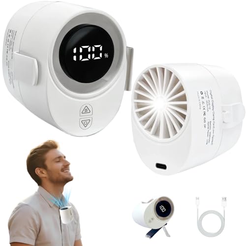 35% Off CHICWAY Portable Clip Fan with LED & 20H Battery - Image 1