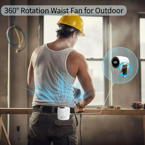 35% Off CHICWAY Portable Clip Fan with LED & 20H Battery - Image 6