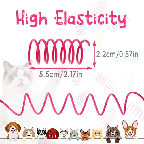30% Off 120-Pack Cat Spring Toys with Code 2RDGOU3L - Image 2
