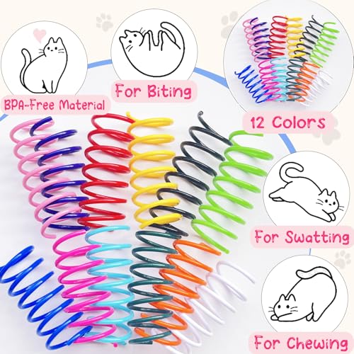 30% Off 120-Pack Cat Spring Toys with Code 2RDGOU3L - Image 4