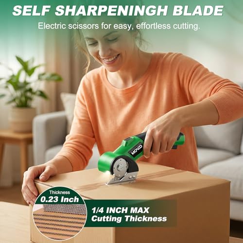 Save 40% on MOAOO Cordless Electric Scissors with Code - Image 2