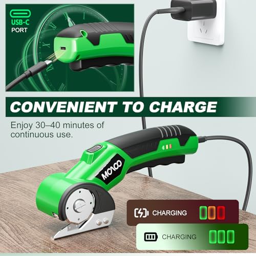 Save 40% on MOAOO Cordless Electric Scissors with Code - Image 6