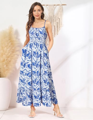 50% Off GRACE KARIN Floral Maxi Dress with Pockets - Image 2