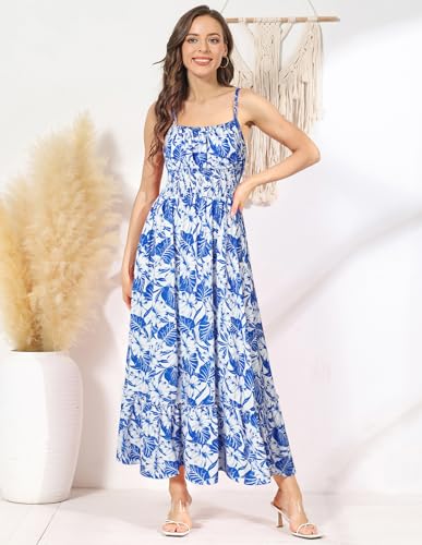 50% Off GRACE KARIN Floral Maxi Dress with Pockets - Image 4