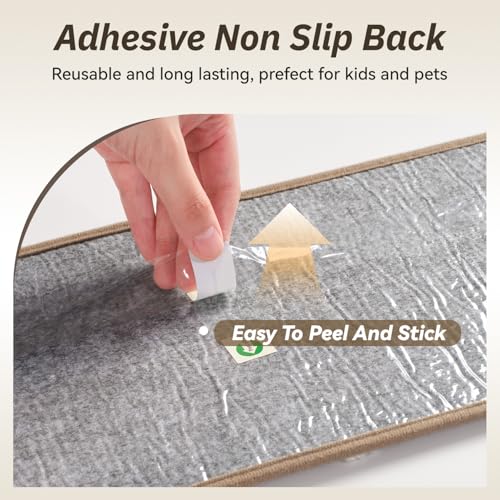 50% Off PADOOR Non-Slip Stair Treads - 15-Pack Safety Carpet - Image 4