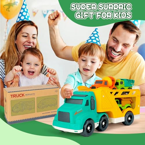 50% Off Toddler Construction Truck Toys Set for 3-4 Year Olds - Image 6