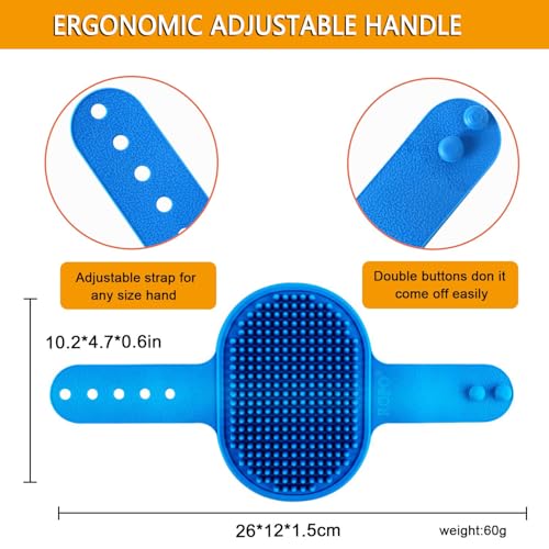 50% Off Dog Grooming Brush Set with Massage & Adjustable Handle - Image 3
