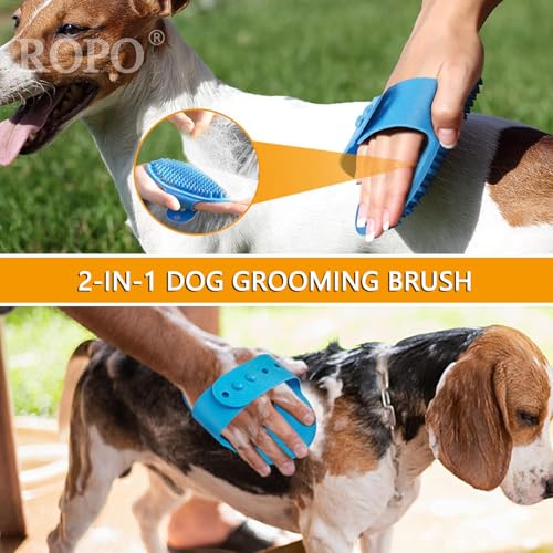 50% Off Dog Grooming Brush Set with Massage & Adjustable Handle - Image 4
