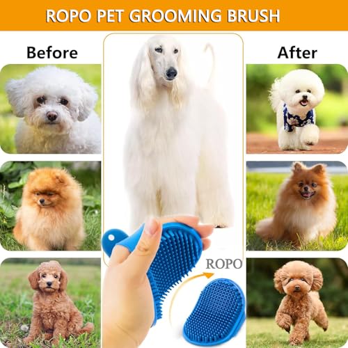 50% Off Dog Grooming Brush Set with Massage & Adjustable Handle - Image 5