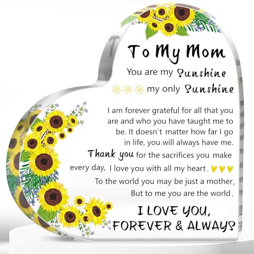 45% Off Personalized Heart Plaque for Mother's Day Gifts - Image 1