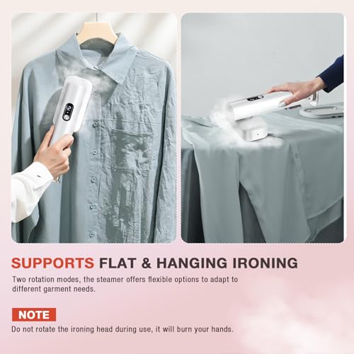 Save 34% on Nesmar 2-in-1 Portable Garment Steamer - Image 4