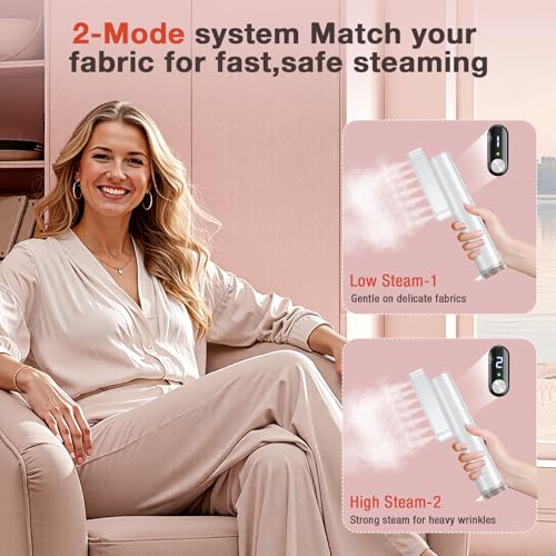 Save 34% on Nesmar 2-in-1 Portable Garment Steamer - Image 6