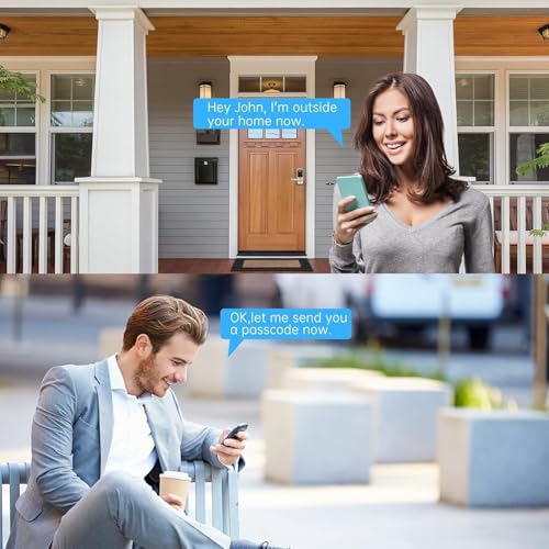 50% Off SMONET Smart Fingerprint Door Lock with App Control - Image 3