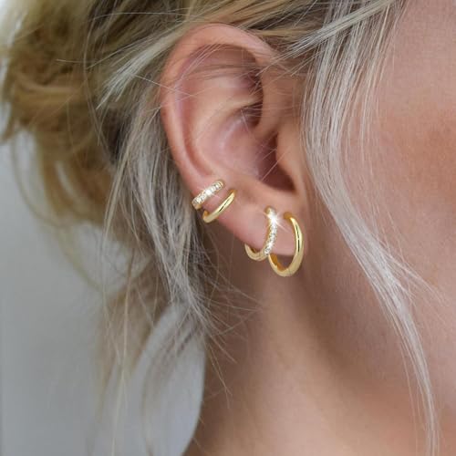 29% Off Maxcate Hypoallergenic Gold Hoop Earrings for Women - Image 2