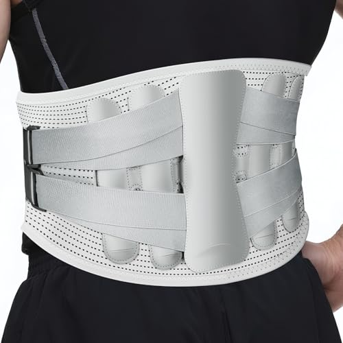 Save 33% on Adjustable Lower Back Support Brace with 5 Steel Stays - Image 1