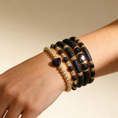 50% Off Alegend Gold Plated Stackable Bracelets Set - Image 2