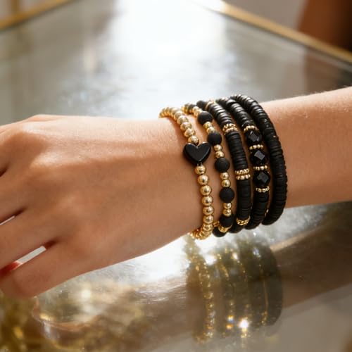 50% Off Alegend Gold Plated Stackable Bracelets Set - Image 3