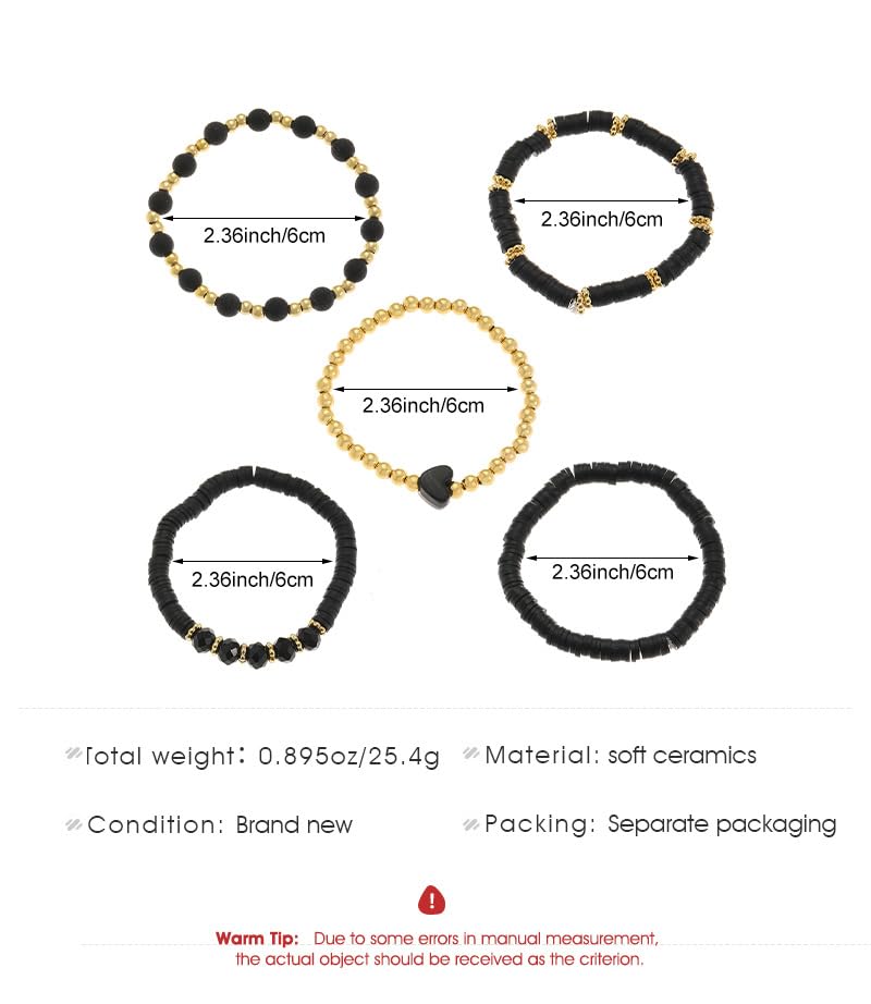 50% Off Alegend Gold Plated Stackable Bracelets Set - Image 7