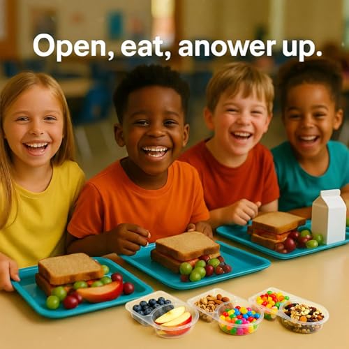 38% Off 50-Pack Reusable Snack Containers with Lids - Image 2