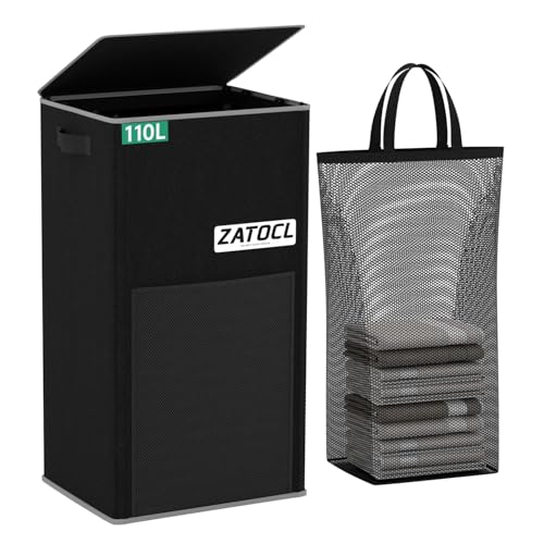 50% Off ZATOCL 110L Laundry Hamper with Removable Bag - Image 1