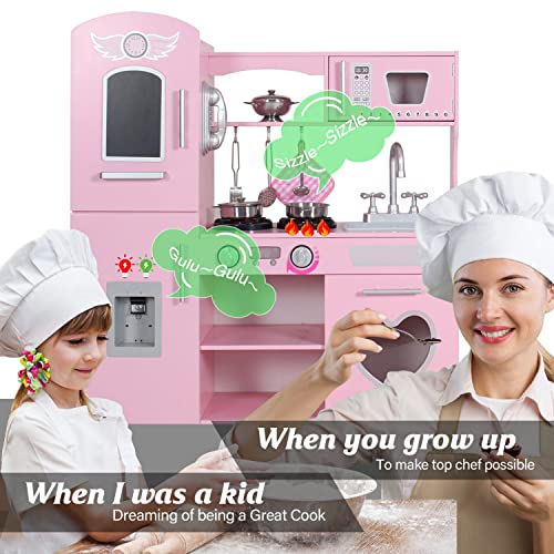 62% Off LED Kids Kitchen Playset with Sound & Lights - Image 3