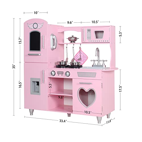 62% Off LED Kids Kitchen Playset with Sound & Lights - Image 5
