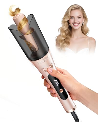55% Off LANDOT Automatic Rotating Curling Iron with Code - Image 1