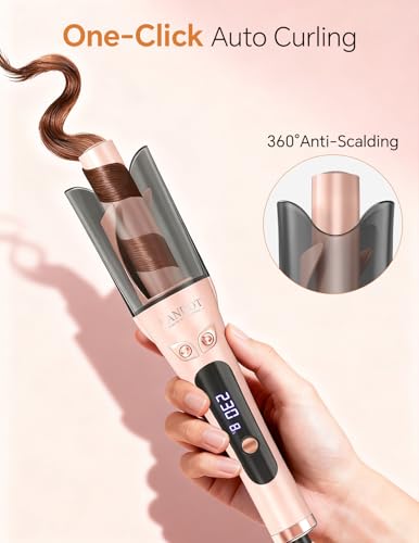 55% Off LANDOT Automatic Rotating Curling Iron with Code - Image 3