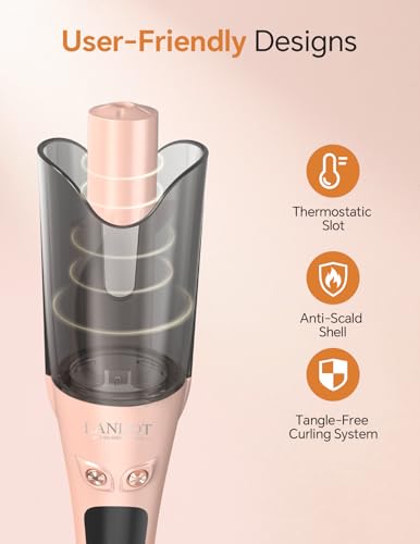 55% Off LANDOT Automatic Rotating Curling Iron with Code - Image 6