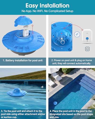 Save 15% on KLORVA Pool Alarm with 20x40ft Coverage - Image 4