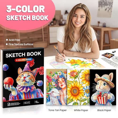 50% Off VigorFun 136-Piece Colored Pencil Art Set - Image 4