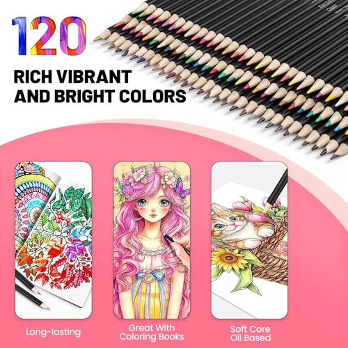 50% Off VigorFun 136-Piece Colored Pencil Art Set - Image 6