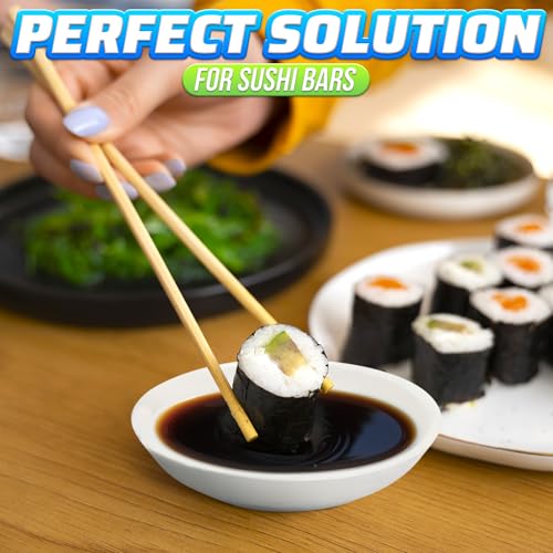 Save 23% on KETAR 10-Pack Sushi Soy Sauce Dishes - Image 6
