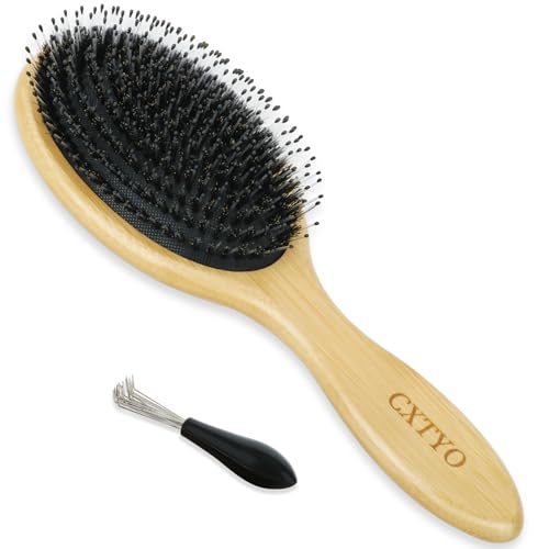 Save 33% on Bamboo Boar Bristle Hair Brush for Thick Hair - Image 1
