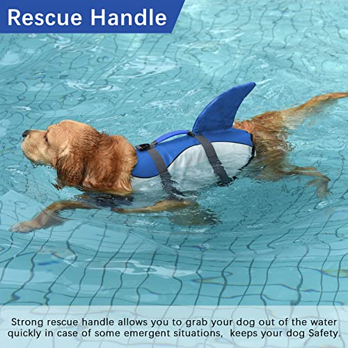 50% Off Dogcheer Shark Dog Life Jacket for Water Safety - Image 2